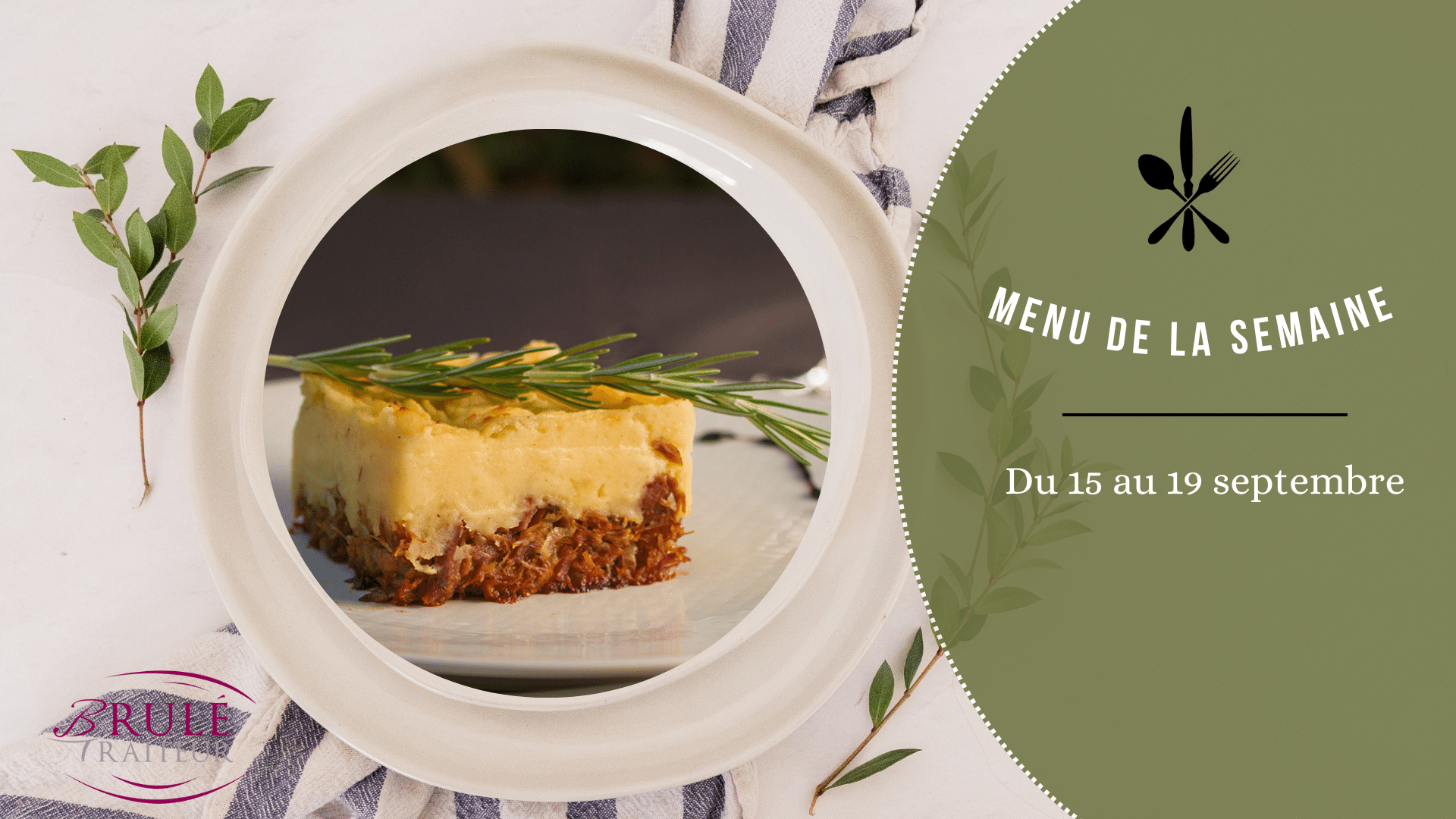 Menu site internet (38) Repas de la semaine 24 du 11 au 15 juin. Image d'un rougail saucisse.